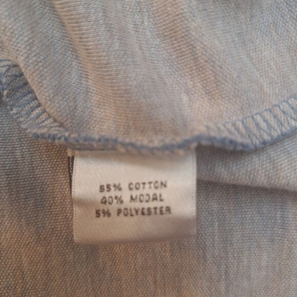 Peter Millar L/S Crown Comfort Interlock Mens 1/4 Zip Pullover Heather Blue XXL - Picture 8 of 10